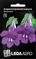 Семена Азарина ползучая Фиолетовая 4шт LEDAAGRO