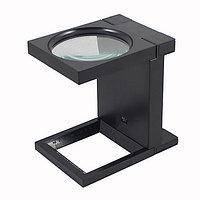 Настільна складана лупа з LED-підсвіткою MG14115-A