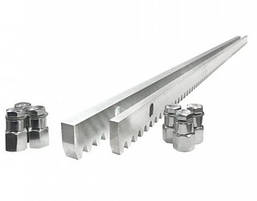 Комплект металевої зубчастої рейки STEELON до воріт ROA 8 — 4 метри, фото 4