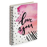 Блокнот для записів та ескізів Sketchbook Love You А5 (BDP_18L016)