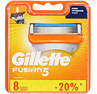 Сменные кассеты Gillette Fusion Original (8 шт) G0035