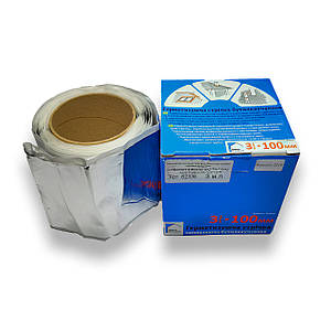 Герметизуюча стрічка СТК з фольгованою основою 100 мм х 3 м