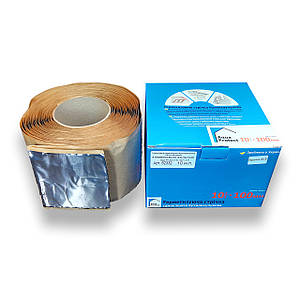 Герметизуюча стрічка СТК з фольгованою основою 100 мм х 10 м