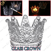 Стеклянная корона Glass Crown 2 шт