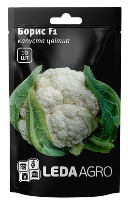 Насіння Капуста цвітна Борис F1 10шт LEDAAGRO, фото 1