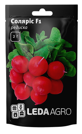 Насіння редиски Соляріс F1 2г LEDAAGRO, фото 1