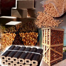 Деревні пелети,брикети (біопаливо)