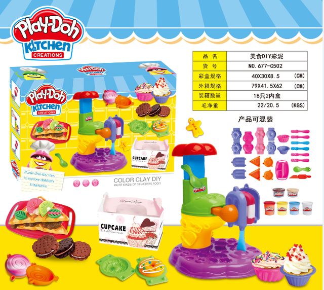 Игровой набор с пластилином Play-Doh "Магазин сладостей" 677-С502
