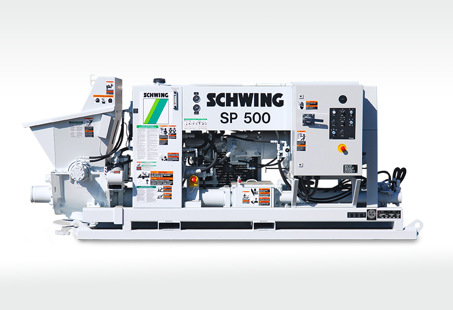 Стаціонарні бетононасоси SP 500 Е SCHWING-Stetter