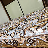 Гобеленове покривало — плед. Капа. Напівторка.  Бавовна. Розмір 150х200 см. (будинок, пляж, пікнік), фото 2