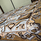 Гобеленове покривало — плед. Капа. Напівторка.  Бавовна. Розмір 150х200 см. (будинок, пляж, пікнік), фото 3