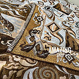 Гобеленове покривало — плед. Капа. Напівторка.  Бавовна. Розмір 150х200 см. (будинок, пляж, пікнік), фото 5