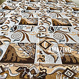 Гобеленове покривало — плед. Капа. Напівторка.  Бавовна. Розмір 150х200 см. (будинок, пляж, пікнік), фото 6