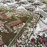 Гобеленове покривало — плед. Капа. Напівторка. Розмір 150х200 см. (будинок, пляж, пікнік), фото 3