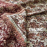 Гобеленове покривало — плед. Капа. Напівторка.  Бавовна. Розмір 150х200 см. (будинок, пляж, пікнік), фото 7