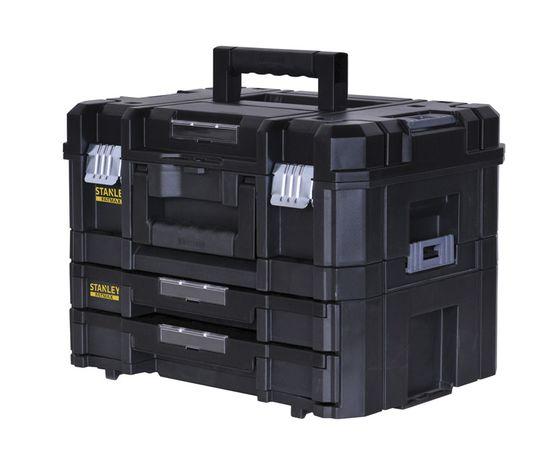 Ящик для інструменту пластиковий STANLEY "FatMax" TSTAK COMBO 44х33х33 см висувні ящики
