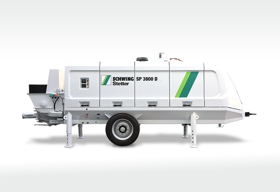 Стаціонарні бетононасоси SP 3800 D SCHWING-Stetter