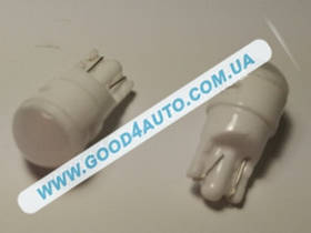 Лампа світлодіодна W5W W2, 1*9,5 D 3smd (28/35) Жовтий Т10 3SMD (4D)