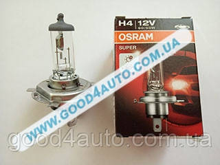 Лампа H4 60/55W P43t Super+30% (Osram) 64193 SUP, фото 1