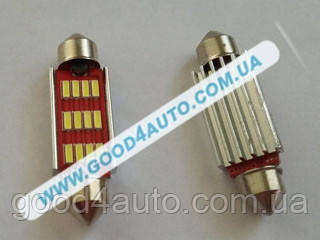 Лампа світлодіодна C5W 12SMD (40/14) 41мм+драйвер T11*41, фото 1