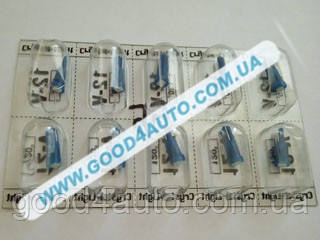 Лампа світлодіодна W 1, 2W W2*4,6 D 120* 12V Синій (CL) T5 1SMD (28/35), фото 1
