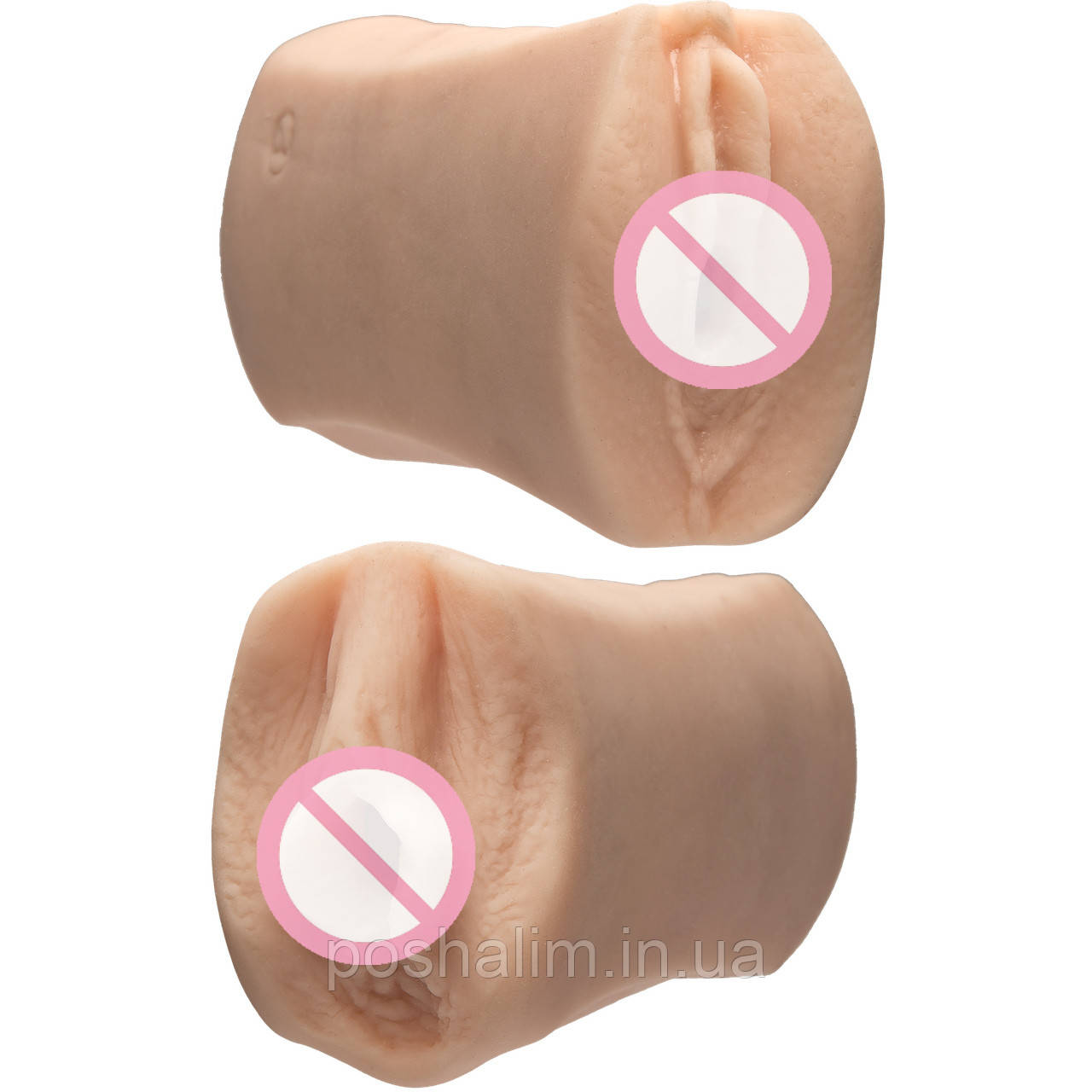 Подвійний мастурбатор Doc Johnson Jessie Andrews and Julia Ann Ultraskyn, фото 1