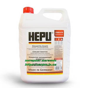 Антифриз HEPU G12 червоний концентрат P999-G12 5 л.