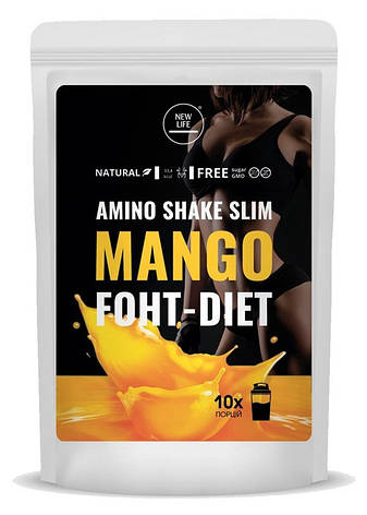 Енергетичний напій Amino Shake Slim - МАНГО, фото 1