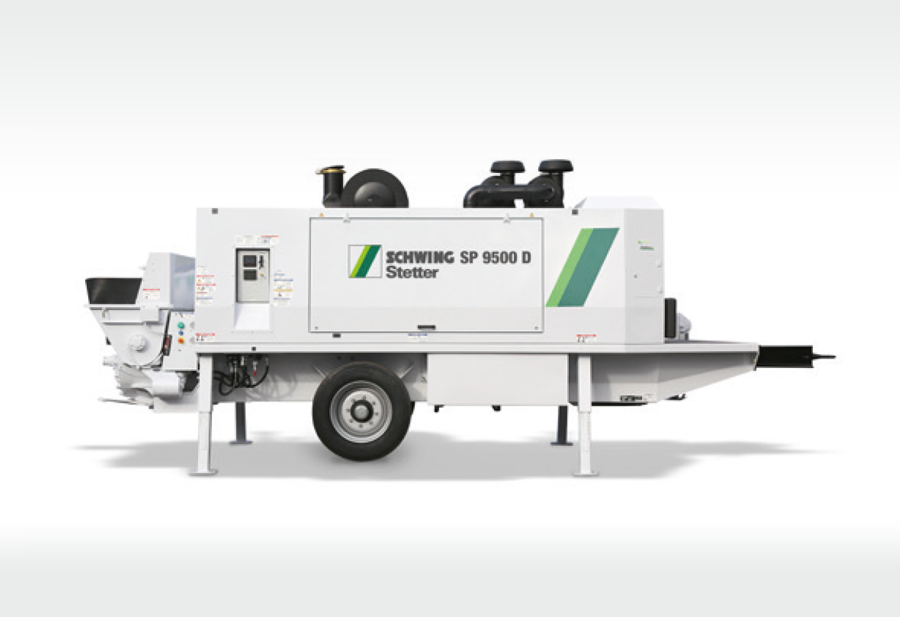 Стаціонарні бетононасоси SP 9500 D SCHWING-Stetter