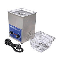 Ультразвукова ванна Jeken PS-08 1.3 л, 70Вт, металевий корпус (40кГц, підігрів до 80℃, таймер 1-30хв.)