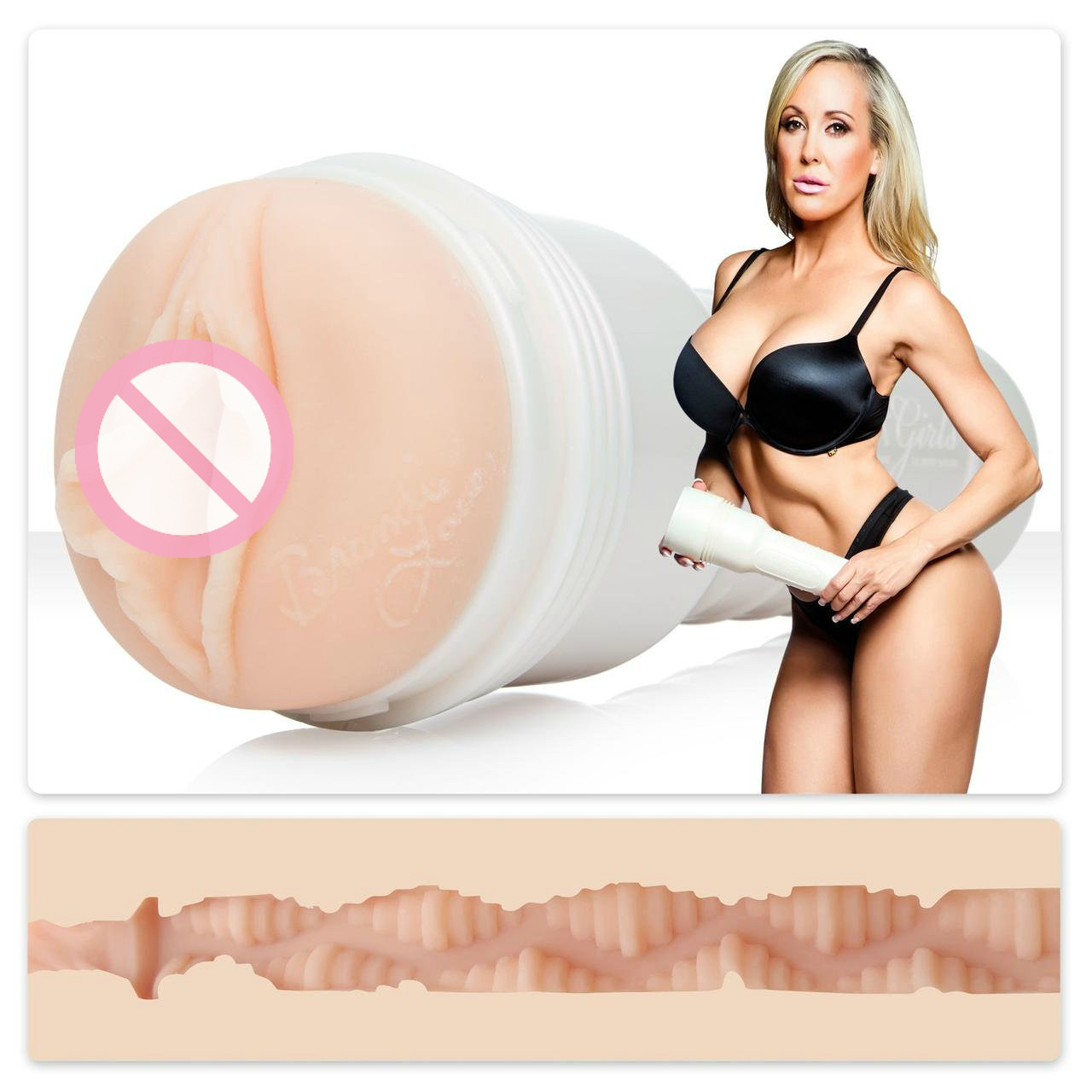 Мастурбатор вагіна в корпусі Fleshlight Girls: Brandi Love Heartthrob