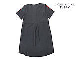 Шкільня сукня пліссе ТМ Моне, колір сірий, р.122, 134, фото 7