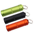 Таблетниця капсула герметична контейнер для зберігання таблеток 75 х 20 мм Помаранчевий, фото 8