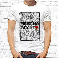 Мужская футболка с принтом, Swag "Trust no bitches" Push IT