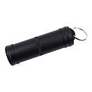 Таблетниця капсула герметична контейнер для зберігання таблеток 75 х 20 мм Чорний, фото 5