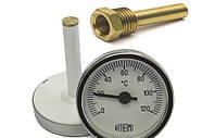 Термометр с погружной гильзой ARTHERMO 0-120°C