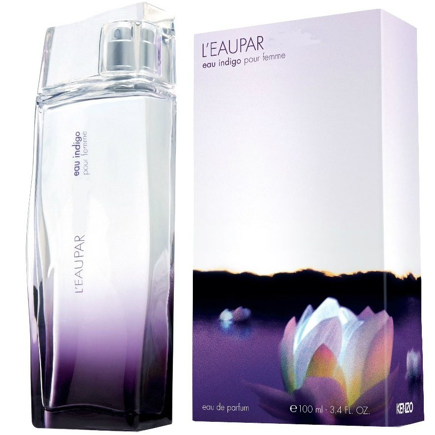 Ken❀o l'eau par Ken❀o Eau Indigo Pour Femme парфумована вода 100 ml. (Еу Пар Кен❀про Єау Індиго Пур Фемме), фото 1