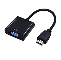 Конвертер видеосигнала HDMI to VGA Adapter. Переходник, адаптер для преобразования HDMI сигнала в VGA