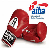 Боксёрские перчатки Green Hill TIGER AIBA Red 12 ун