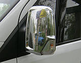 Накладки на дзеркала неірж Mercedes Sprinter 2006-2018, фото 2