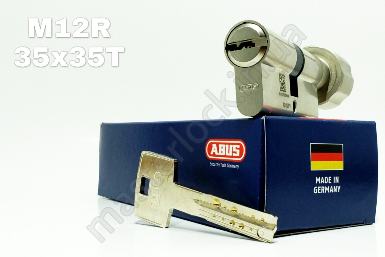 Циліндр ABUS M12R 70мм 35-35 ключ-тумблер