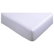 Простирадло натяжне, на гумці, білий, 90x200см, 003.286.39, ІКЕА, IKEA, BACKNEJLIKA