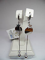 Срібні жіночі сережки 6,9 г НОВІ