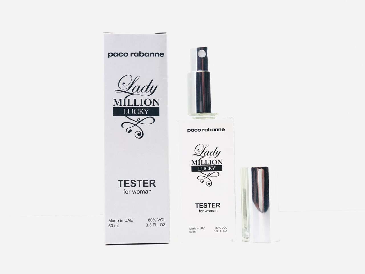 Тестер жіночий Paco Rabanne Lady Million Lucky (Пако Рабан Леді Мільйон Лакі) 60 мл