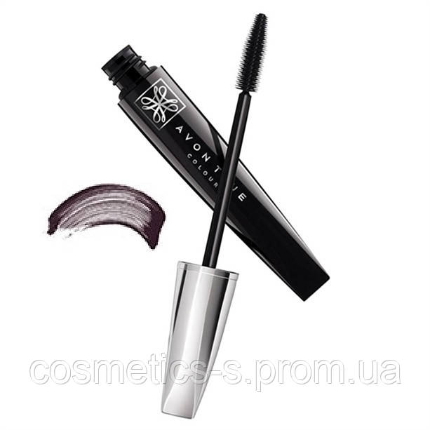 Тушь для ресниц "СуперДлина Акцент", Avon True Super Extend, цвет Black Brown - Черно-коричневая, Эйвон, 73072