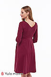 Сукня для вагітних та годування OLIVIA DR-38.032, бордова, розмір S, фото 5