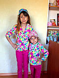 Кольорові штани для дівчинки 1-3 року, фото 2