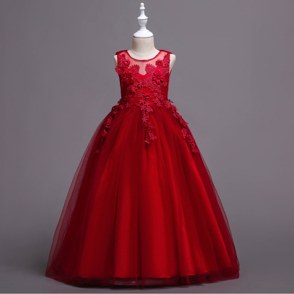 Святкове червоне плаття в підлогу. Festive red dress long.2021