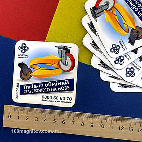 Фотомагниты на холодильник. Размер 70х70 мм 6