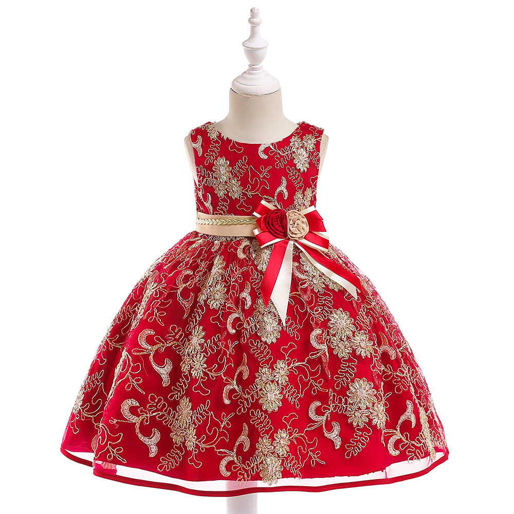 Святкове червоне плаття Festive red dress.2021
